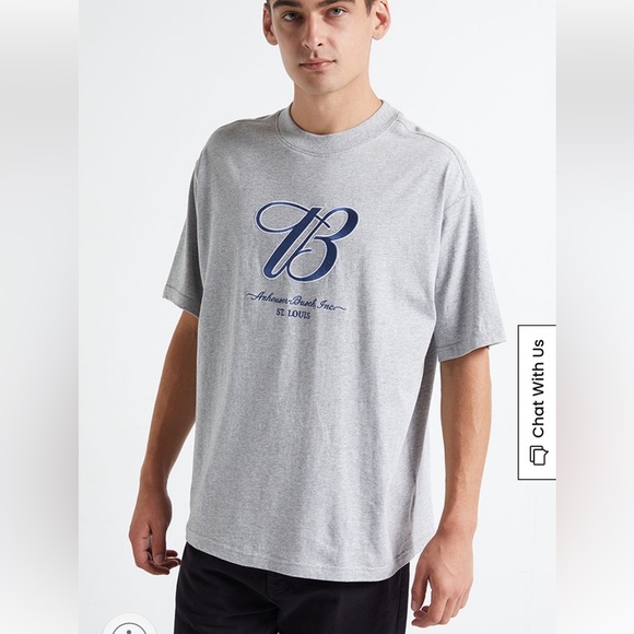 NWT Pacsun Budweiser Union T-Shirt - Picture 1 of 3